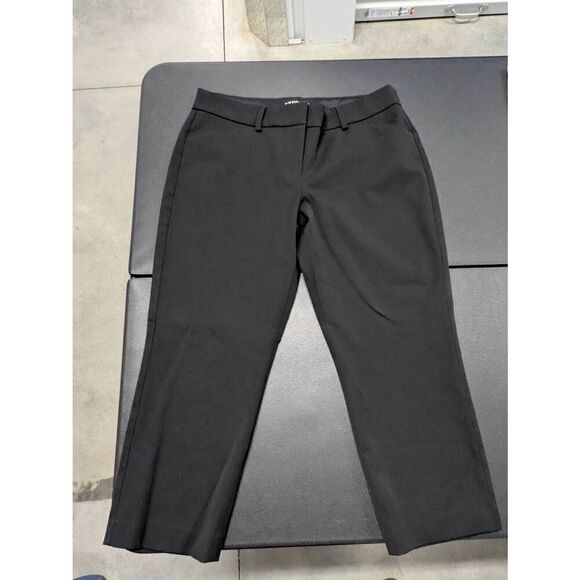 Express Editor Crop Low Rise Straight Capri Women's 6 - Picture 2 of 7